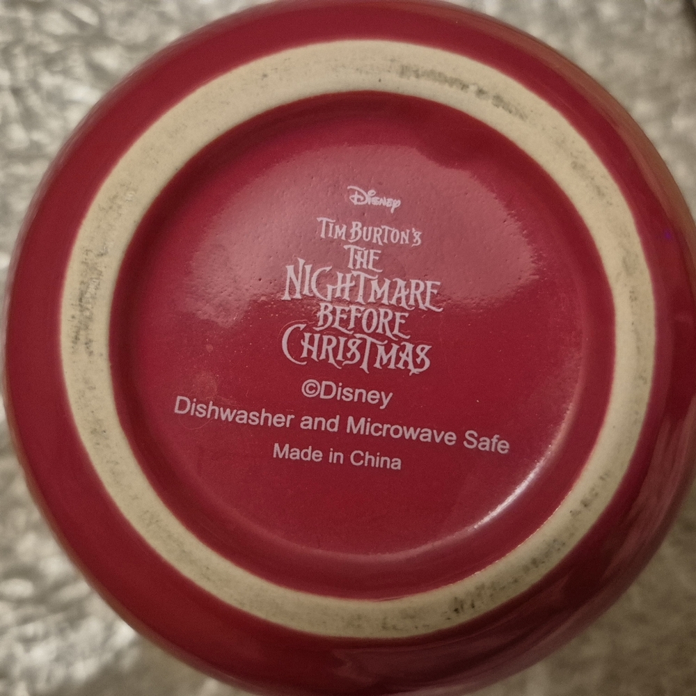 Disney Nightmare Before Christmas Mug - White and Red - Picture 6 of 6